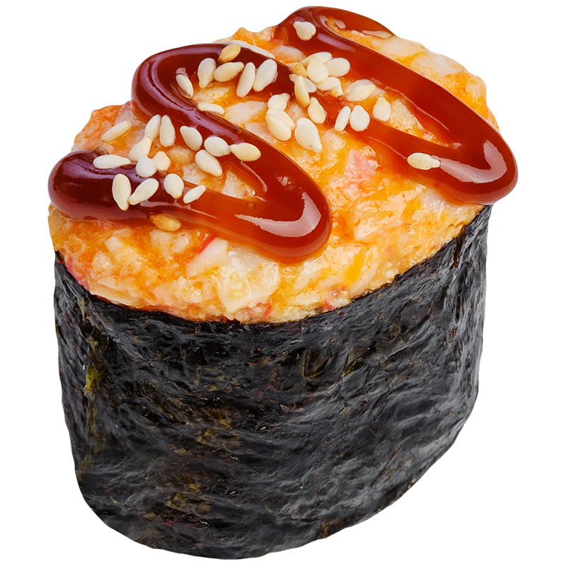 картинка Запеченные суши со снежным крабом от магазина Sushi-Love